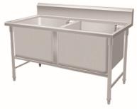 Single Sink Worktable 1800*760*800+150mm
