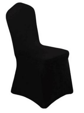 Black chair cover-Spandex