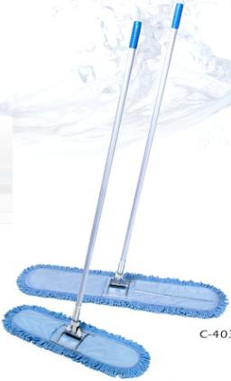 Wet And Dry Using Microfiber Flat Mop 