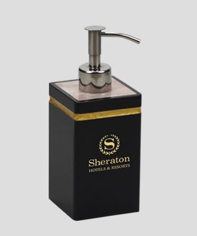 A18-Soap Dispenser，Acrylic，70*70*120mm