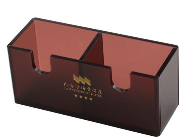 Coffe/Tea Tray-Matted Red