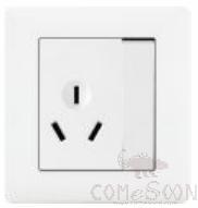 1 gang 2 way switch and 16A 4pole socket