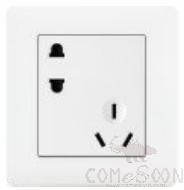 10A misplaced two or three pole socket