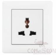 13A 3pole multi-function socket