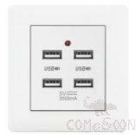4 USB socket