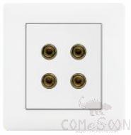 Dual audio socket