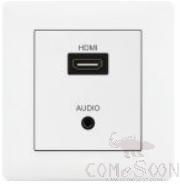 HDMI+audio socket