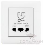 3 holes shaving socket