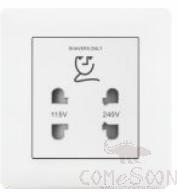 Shaving socket