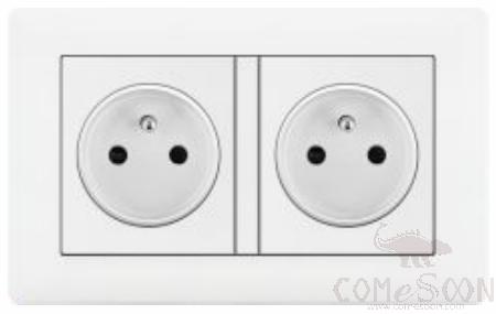 Double French socket