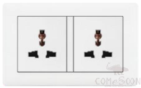 Double 13A multi-function socket