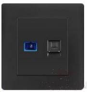 Optical fiber+computer socket(6)