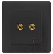 Single audio socket