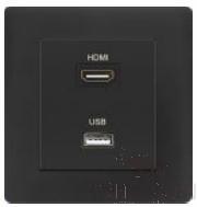 HDMI+USB socket