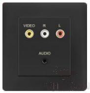 AV audio interface+audio socket