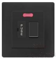 13A switch with fuse(Indicator light)