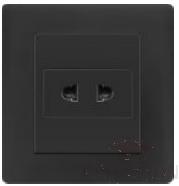Half 10A 2 pole socket