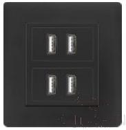 Half 4 USB socket