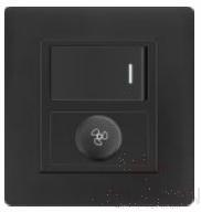 Half 1 gang switch+Speed switch