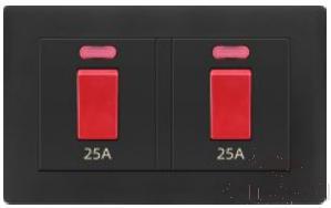 Double 25A switch