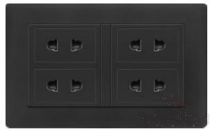 4 position 2 pole socket