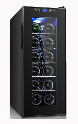 12 Bottles Thermoelectric Small Wine Refrigerator