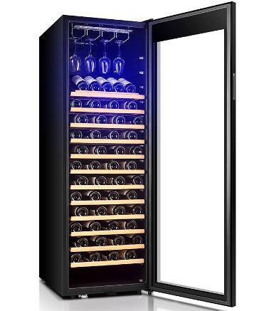 160-210 Bottles Compressor Wine Refrigerator