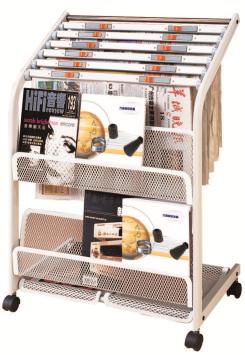 Magazine Rack,Stoving,645*390*850mm