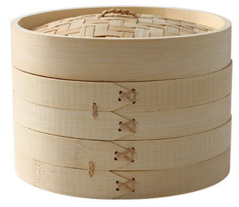 Bamboo steamer dim sum basket 20cm set