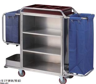 Service Cart,Stainless Steel,1400*460*1150mm , Housemaid Trolley