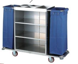 Service Cart,Stainless Steel,1100*460*1150mm , Housemaid Trolley