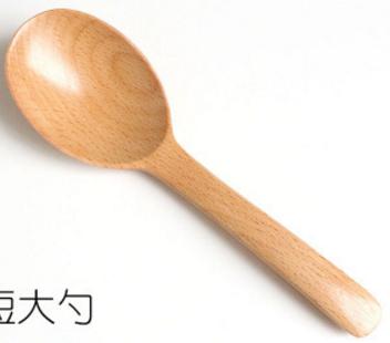Short Spoon 16cm Beech