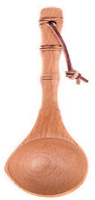 Wooden Soup Spoon 21.5CM