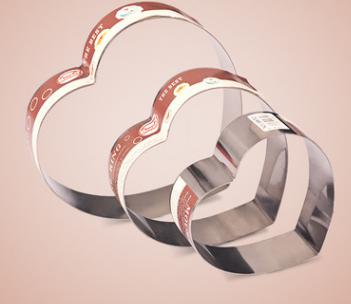Mouse mould 208mm heart shape