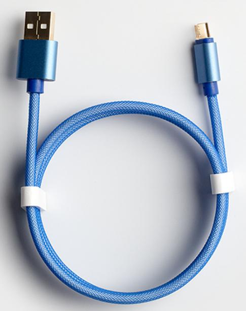 Charging data cable-Micro,1m,Blue