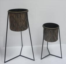 Flower Shelf / Pot L:42*42*74CM    S:32*32*50CM , Flower Pot