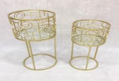 Flower Shelf / Pot D30.48*71.12CM /D25.40*60.96CM , Flower Pot