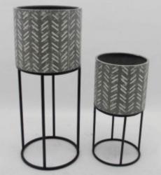 Flower Shelf / Pot Ф30*74.5CMФ25*51CM , Flower Pot