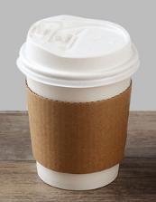 Coffee Cup W/cover，8*5.4*9.1cm