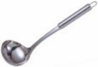 Steel Soup Ladle w/ Round Handle 70*300