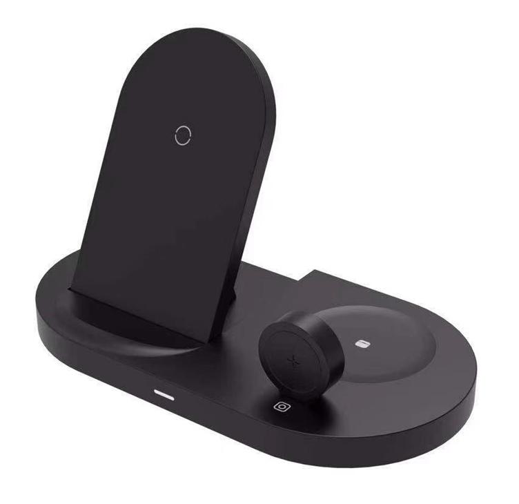 Three in one wireless charger (mobile phone 15W + headset 5W + Watch 3W)