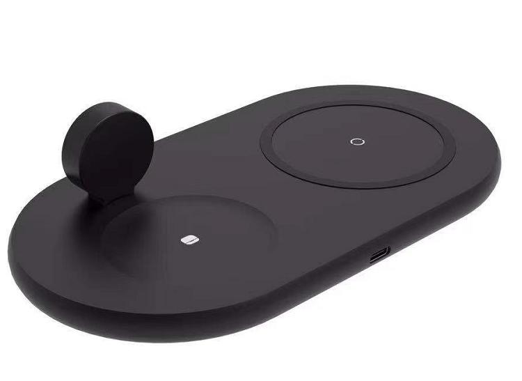 Three in one wireless charger (mobile phone 15W + headset 5W + Watch 3W)