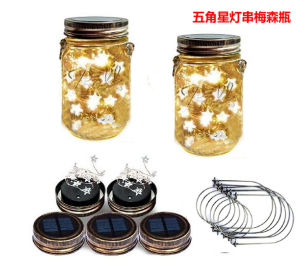 Solar Garden Light-15LED Warm white