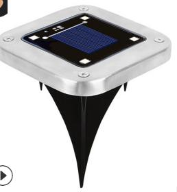 Floor Lights-4LED square white light