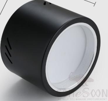 Black shell downlight-3.5 inch-3000k