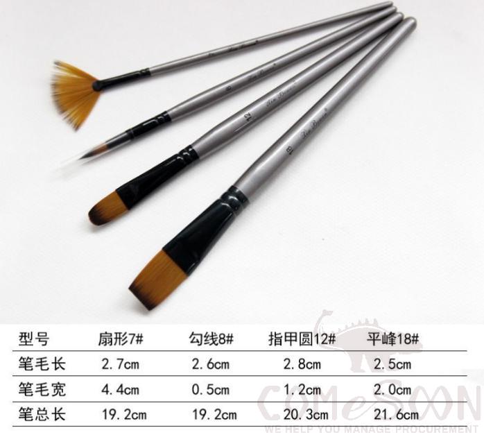 Oil paintbrush