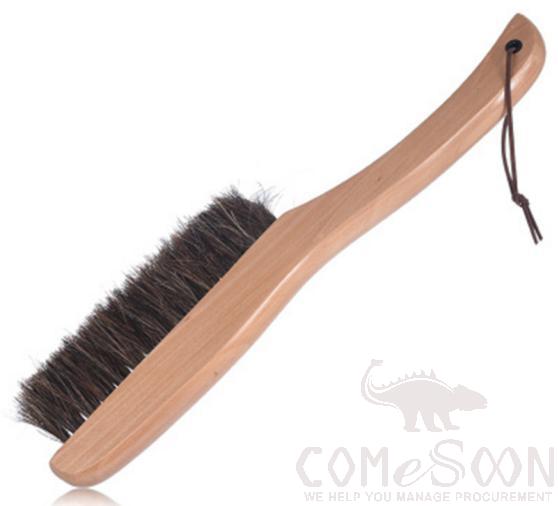 Cloth Brush-Wood+horse's mane brush，36*8.2*1.8cm