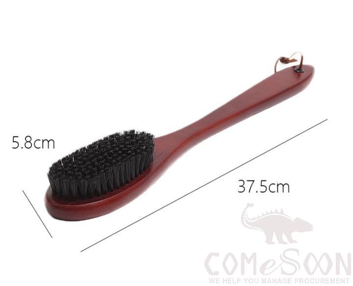 Cloth Brush-Wood+PP brush
Size:5.8*37.5cm