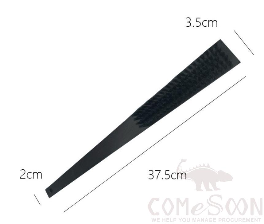 Cloth Brush-Wood+PP brush
Size:3.5*37.5cm