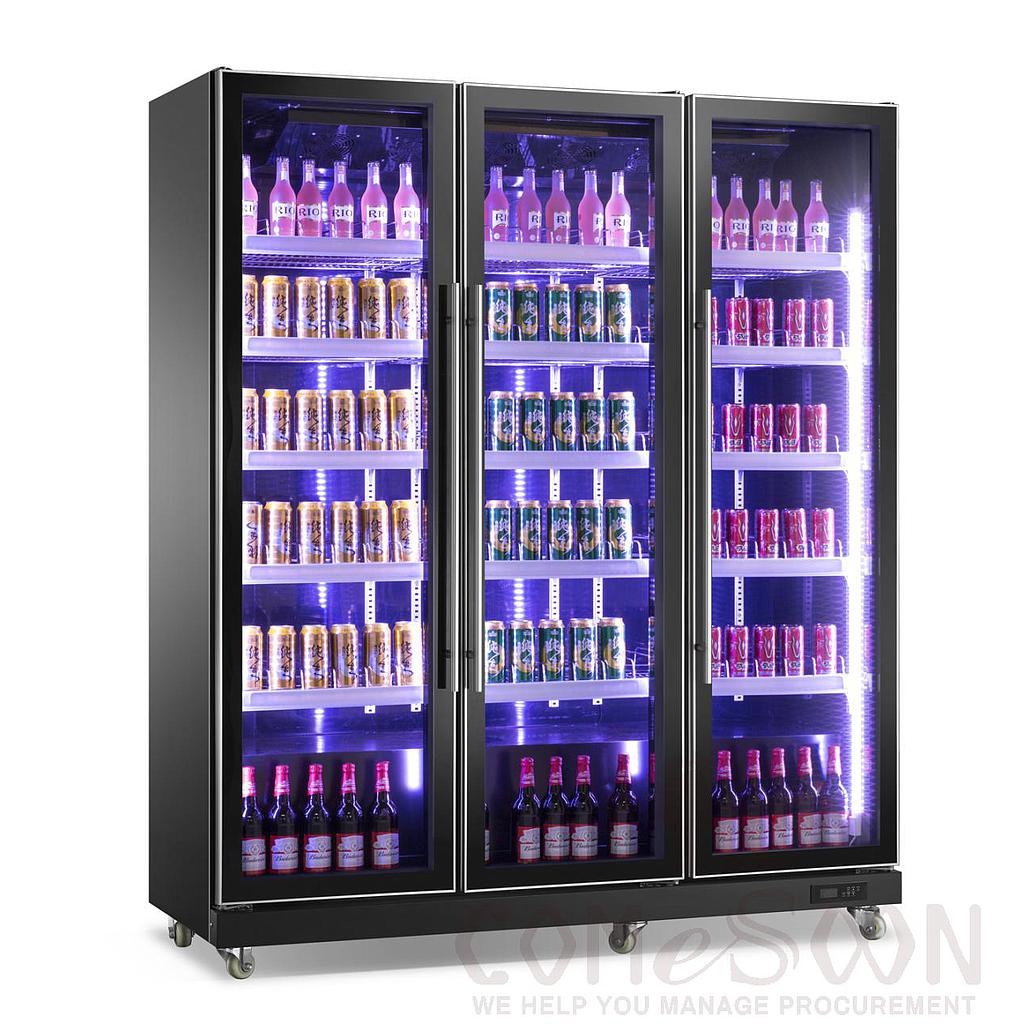 Three-Door Beer Cabinet 1680*600*1980mm